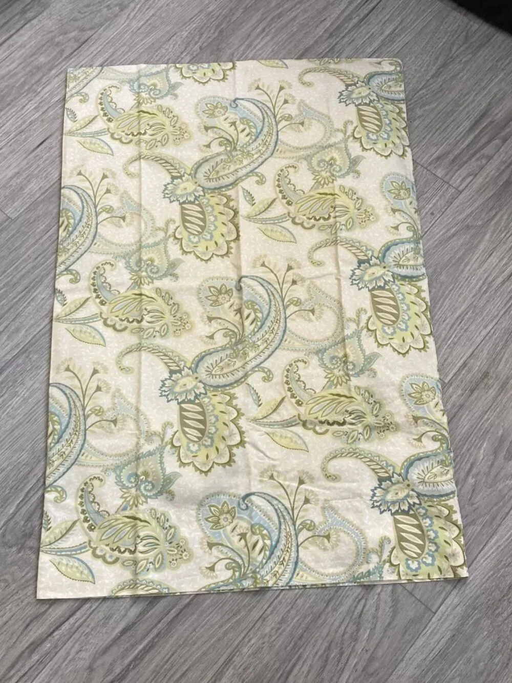 POTTERY BARN Pillow Case Paisley Envelope End Closure STANDARD Size